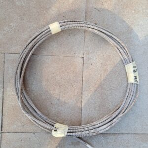 CAVO INOX 133 fili diam. 5 lungo 12mt