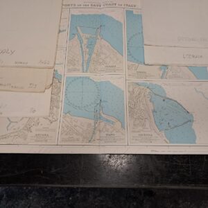 CARTE NAUTICHE  MARCHE - ROMAGNA ( 6 carte )