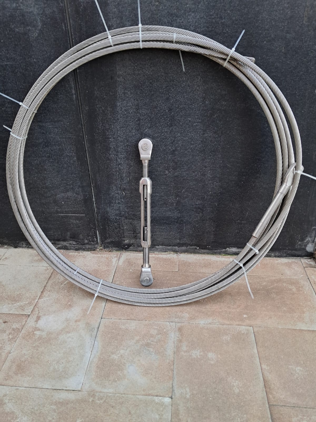 STRALLO INOX 19 FILI 12MM 17.30mt