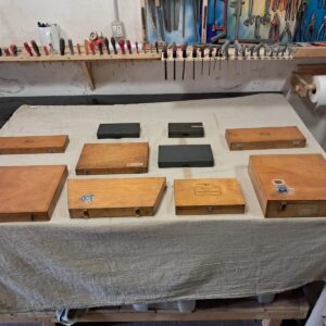 STRUMENTI PRECISIONE MECCANICA 10 scatole complete.