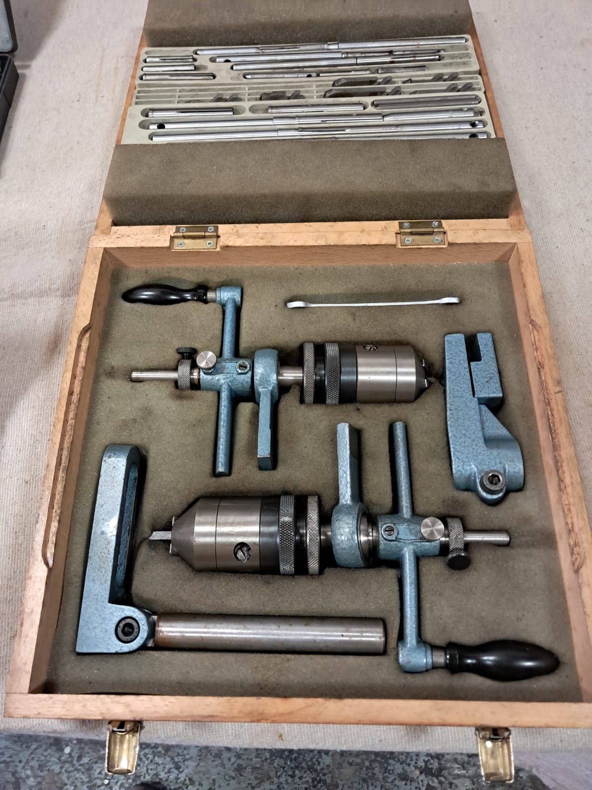 STRUMENTI PRECISIONE MECCANICA 10 scatole complete.