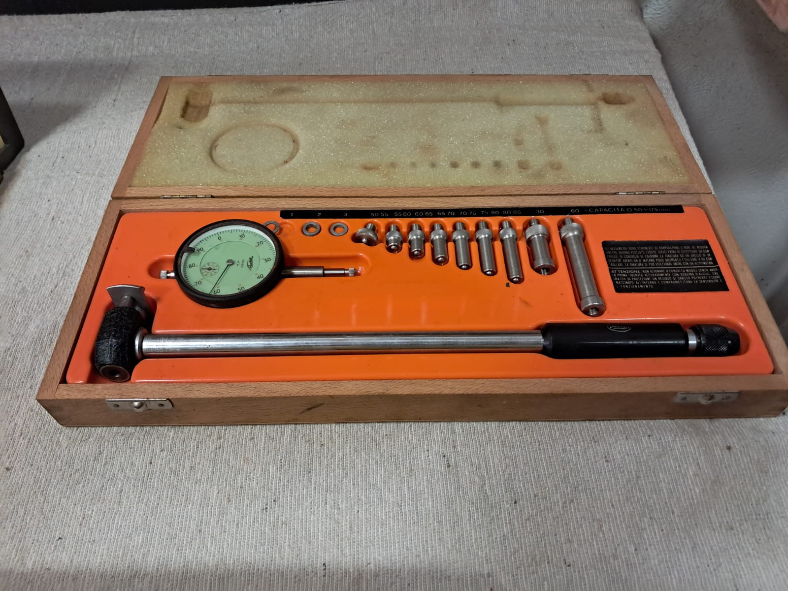 STRUMENTI PRECISIONE MECCANICA 10 scatole complete.